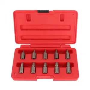 10-teiliges Multi-Spline-Schraubenausdreher-Set